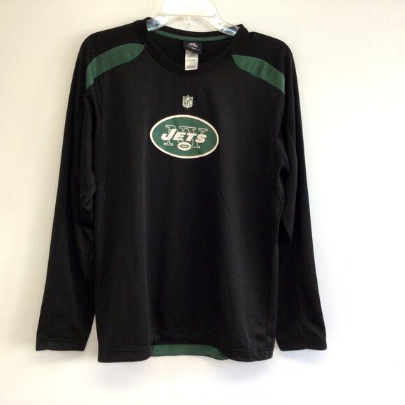 Jets NFL Team Apparel Youth XL Long Sleeve Tee Shirt - Picture 1 of 5